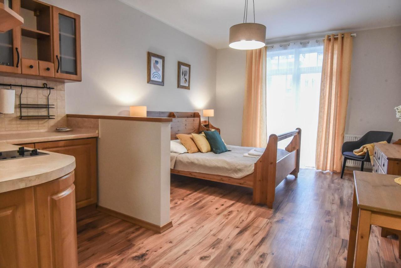 Apartamenty Na Wyspie - Trzy Korony - Studio Z Parkingiem ชวีโนวิชแจ ภายนอก รูปภาพ