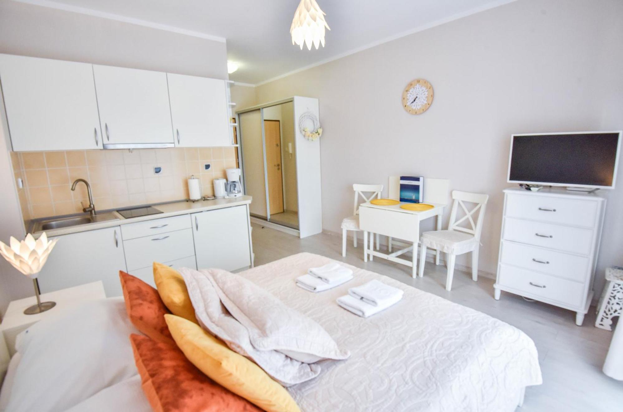 Apartamenty Na Wyspie - Trzy Korony - Studio Z Parkingiem ชวีโนวิชแจ ภายนอก รูปภาพ